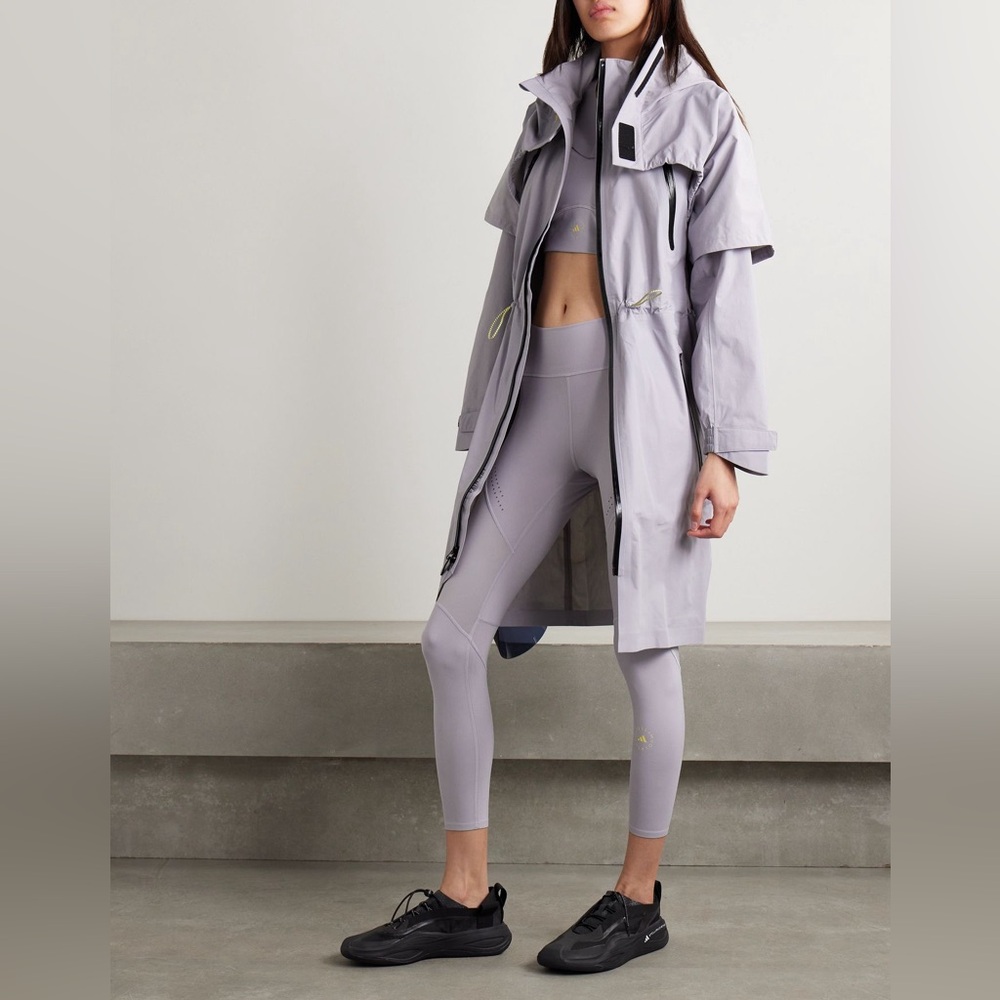adidas by Stella McCartney TrueNature RAIN.RDY Women's Coat IW2118 Jacket Size M